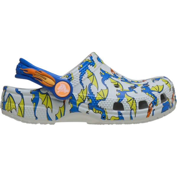 Youth Classic Dragon Graphic Clog Toddler