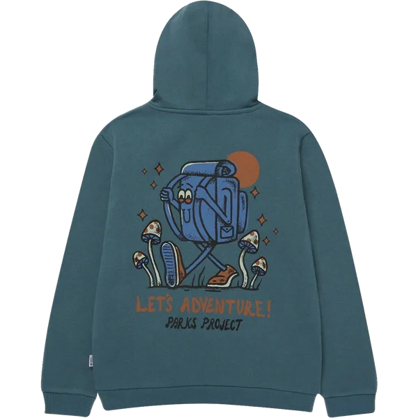 Youth Let's Adventure Full Zip Hoodie