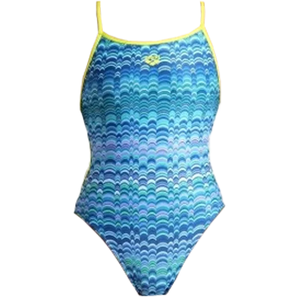 Youth Ondulation Lace Back One Piece