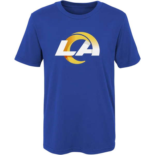 Youth Rams Primary Logo SS Cotton Tee