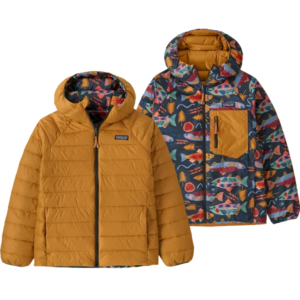 Youth Reversible Down Sweater Hoody