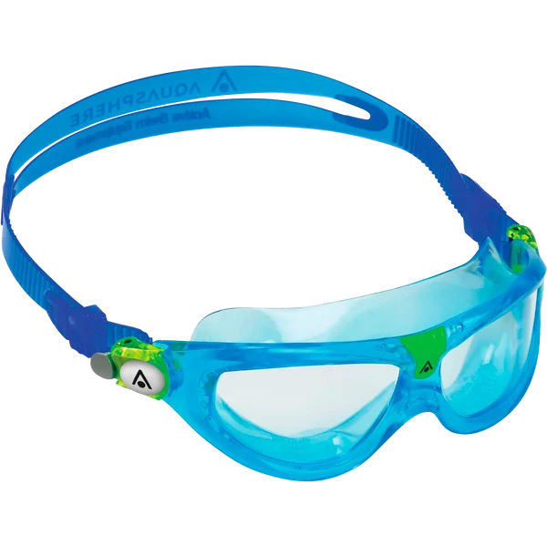 Youth Seal Kid 2 - Aqua/Lime Clear