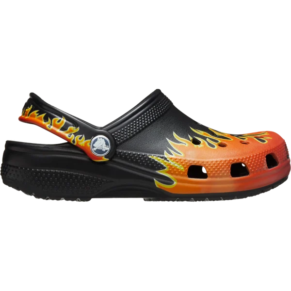 Youth Toddler Classic Flames Clog