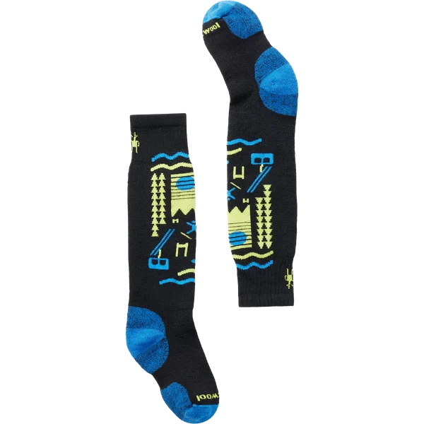 Youth Wintersport Ski Day Over The Calf Socks