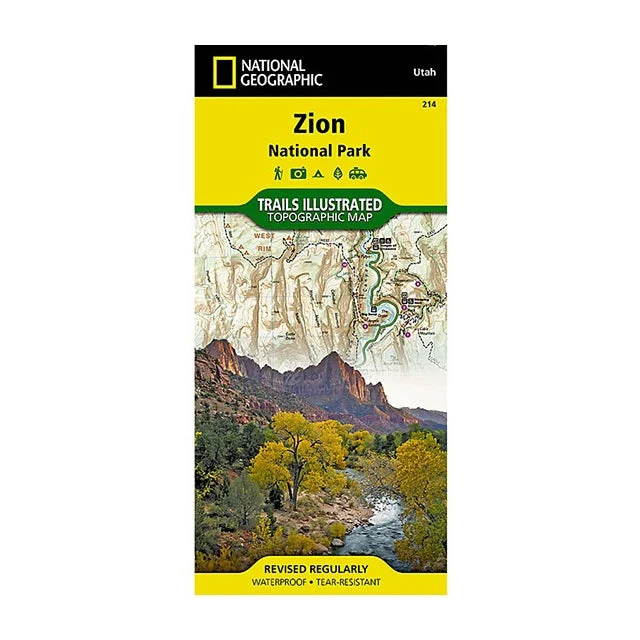 Zion National Park #214 Topographic Map